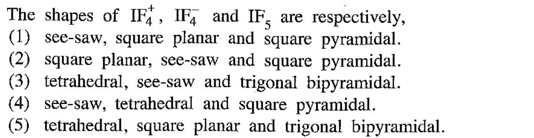 AL 2021 Chemistry Unit 2 Question 4