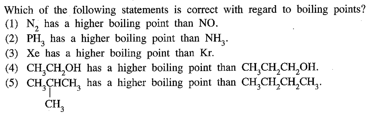 AL 2021 Chemistry Unit 2 Question 6