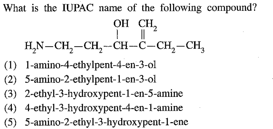AL 2021 Chemistry Unit 7 Question 5