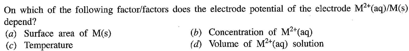 AL 2021 Chemistry Unit 13 Question 33