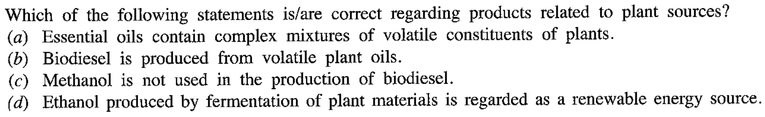 AL 2021 Chemistry Unit 14 Question 32